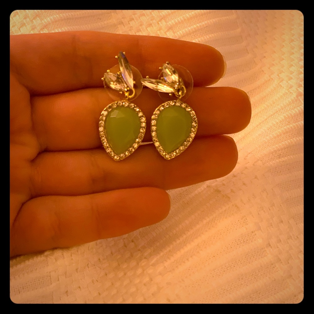 Fashion crystal dangle earrings